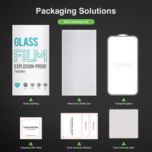 Yyyo กระจกนิรภัยกันรอยหน้าจอสำหรับ Xiaomi redmi Note 13 5G <span class=keywords><strong>Mi</strong></span> Note 2 10 8 9T 10 <span class=keywords><strong>11</strong></span> <span class=keywords><strong>ultra</strong></span> 12 13 Pro 2.5D 0.33มม. 9h 2.5D - Product Image 4