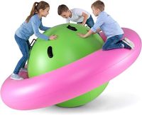 Fauteuil à bascule gonflable en PVC personnalisé pour la protection de l'environnement, design flottant épaissi et résistant à l'usure, capacité de 120 kg