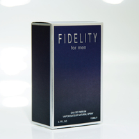Perfume Gentleman Navy Box con Tapa Cromada, Líquido Transparente Dorado, Aroma Intenso y Masculino, para Fiestas Nocturnas y Uso Diario, Lujoso y Duradero