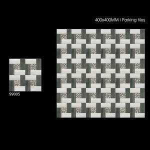 Azulejos de Porcelana de Alta Resistencia para Exteriores, 400x400 mm, 40x40 cm, 16x16 Pulgadas, Acabado Mate, Antideslizantes, para Jardín, Patio, Entrada de Vehículos - Product Image 1