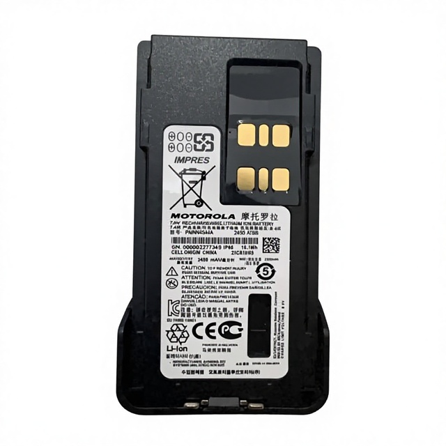 Stock Motorola PMNN4544A PMNN4407Li-ion Battery 2450mAh Rechargeable for Walkie Talkie DP4801e DP2600e DEP8550 IMPRES