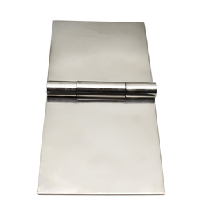 Bisagras Soldadas de Acero Inoxidable 304 de 100x200x3mm, Resistentes y de Alta Capacidad de Carga para Cajas de Distribución y Armarios Industriales - Product Image 1