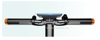 Scooter léger en fibre de carbone 14 kg, caméra de recul intelligente et système de surveillance radar professionnels - F100pro