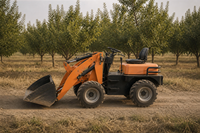 Elektrischer Kleinradlader mit Hocheffizienzmotor & Getriebe für Sand/Landwirtschaft und Transportbetonanlagen
