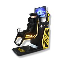 Dragon World JM-720VR, Simulador de Vuelo Giratorio de 720 Grados, 360 VR, 9D, MR, Certificado CE, 1500W, 220V, Uso en Interiores, Centros Comerciales