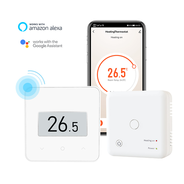 Wifi Wireless Heating Thermostat with E-INK Display