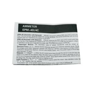 ตัวควบคุมอุณหภูมิ EPM-4D ใหม่เอี่ยม 100-240VAC ตัวควบคุมอัตโนมัติสำหรับอุตสาหกรรม ผลิตในประเทศจีน - Product Image 6