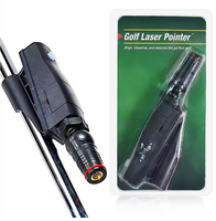 Pointeur de ligne laser portable de golf | Outil de visée de ligne rouge pour la pratique de l'alignement