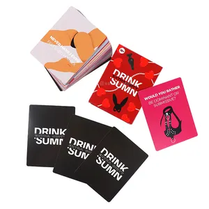 Playing Cards Printing Manufacturer Custom Drinking Cards Party Adult Couple Drunk Card Game