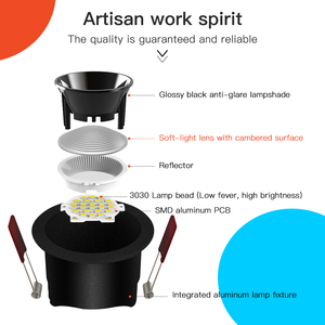 Gledopto Đèn Âm Trần Mini LED Zigbee PRO RGB + CCT 6W Sản Phẩm Đèn Âm Trần Đèn Chiếu Sáng Chiếu Sáng Gắn Tường Bằng Nhôm - Product Image 3