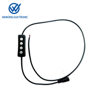 Interruttore Dimmer Elettronico USB con LED DC 5V in Custodia di Plastica per Elettrodomestici