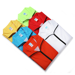 Gilet riflettente con cerniera abbigliamento da costruzione gilet di <span class=keywords><strong>sicurezza</strong></span> da lavoro <span class=keywords><strong>logo</strong></span> personalizzato - Product Image 6