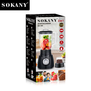 <span class=keywords><strong>Sokany</strong></span> 500W Crusher 1.5l Gran capacidad 110-240V Extractor de jugo Licuadora multifuncional - Product Image 4