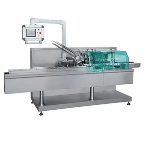 Auto Case Packer Horizontal Cartoning Automatic Packing Machine Paper Motor Folding Cartons Mechanical CE Packaging Line 1000