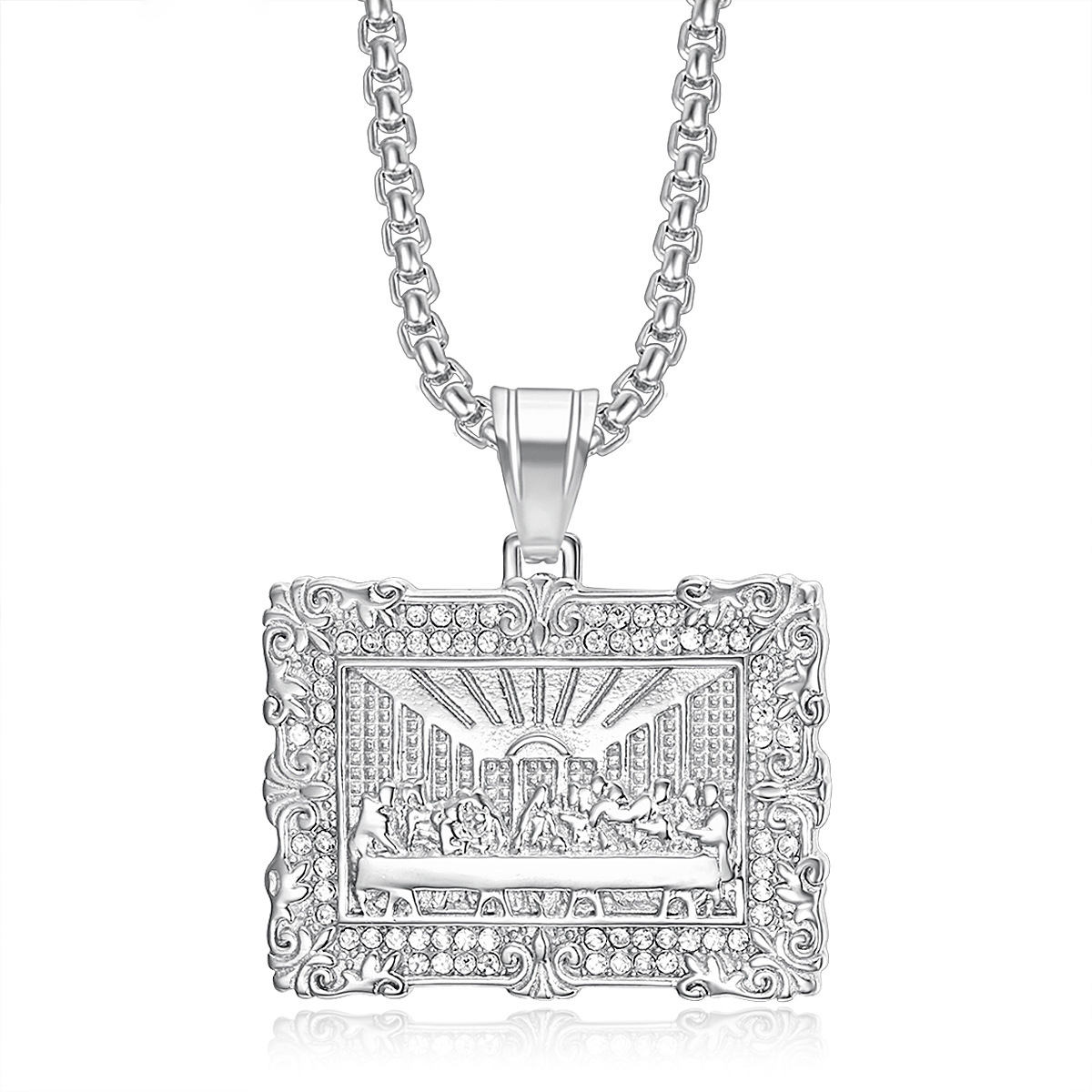 Silver Single Pendant Without Chain