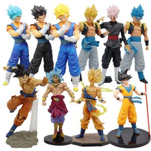 99 Styles Anime Statue Dragon Super Saiyan Son <span class=keywords><strong>Goku</strong></span> Vegeta Vegetto <span class=keywords><strong>Jiren</strong></span> Gogeta Buu Piccolo Broly Dessin Animé Jouets PVC Anime Figure - Product Image 2