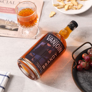 Vintage 750ml High Flint Glass Bottles for <strong>Non</strong> <strong>Alcoholic</strong> Beer Liquor Store Decoration Bourbon <strong>Whiskey</strong> Price Cork Material - Product Image 5