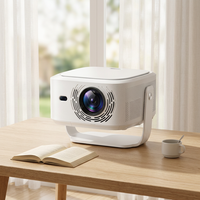 Mini Proyector Portátil Inteligente Google TV Freestyle 4K 800ANSI Lúmenes, Lámpara con Certificación Google, 1080P, Wifi, BT, Voz, Cine en Casa