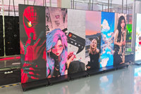 Afficheur LED pliable Eager LED Sales, écran d'affichage LED GOB HD intérieur 640x1920mm
