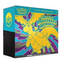 Pokémon TCG Mega Evolution Ascended Heroes Elite Trainer Box ME2.5, Version US scellée en usine, jeu de cartes à collectionner