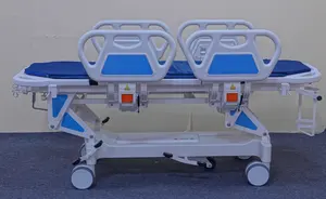 Krankenhaus handbuch Notfall Krankenwagen Hydraulische Klapp bahre Patienten transfer bett