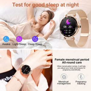 LIGE BWNX7PRO (2 bandjes) Dames Smartwatch Bloedzuurstof Smartband Smartwatch Antwoord Oproepen Dames Smartwatch Android IOS - Product Image 6