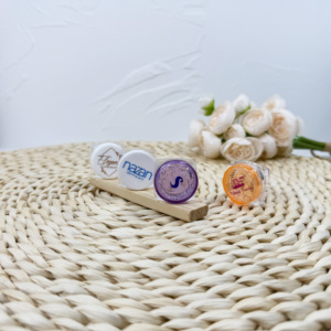 3g 5g rose Noir clair Petits pots cosmétiques en plastique pots cosmétiques roses - Product Image 5