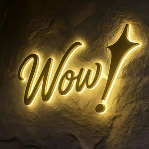 <b>Name</b> <b>Light</b> 3d Letter Sign Backlit Signage Led Acrylic and Gold logo Metal Mirror Signboard for Hot Sale - Product Image 2