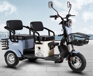 Triciclo Eléctrico Económico de Gran Potencia (800 W) con Carrocería Abierta y 3 Ruedas para Movilidad de Personas Mayores en Oferta - Product Image 6