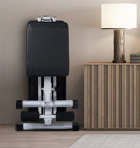 <span class=keywords><strong>ONESTAR</strong></span> SPORTS Gym – banc plat pliable de qualité pour l'entraînement de poids polyvalent et les exercices abdominaux - Product Image 5