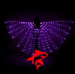 ขายส่งปีกผีเสื้อ LED เรืองแสงสำหรับการแสดงระบำหน้าท้อง 360 องศา °   เอฟเฟกต์บนเวที - Product Image 1