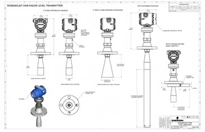 Transmetteur de niveau Emerson Rosemount E 5408 haute précision - Radar sans contact - Product Image 5