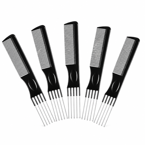 Pettine professionale per lo styling con 5 punte in metallo - Product Image 2