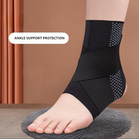 Attelle de cheville respirante, enveloppement de compression sportif, manchon de cheville pour les sportifs