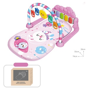 Nouveau tapis d'éveil musical et de fitness pour bébés de 0 à 1 an avec piano à pédales et jeu d'activités - Product Image 6