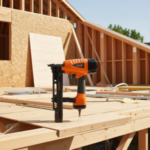 Pistola neumática para grapas Vevor calibre 16, corona media de 7/16 pulgadas para techos, revestimientos de paredes de 1 a 2 pulgadas - Product Image 2