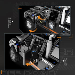 ของเล่นประกอบรุ่นรถออฟโรด TOPTOY ของแท้ ชุดประกอบเพื่อการศึกษาสำหรับเด็ก ของเล่นรถสำหรับเด็กผู้ชาย ทำจากพลาสติก ใช้กับแอพได้ - Product Image 2