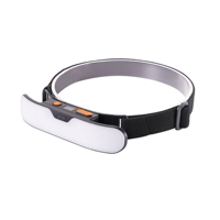 Linterna Frontal Recargable LED IP65 Impermeable, Haz de Luz Amplio de 230°, 450 Lúmenes, Súper Brillante, para Correr, Pescar, Senderismo, Camping