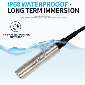 Bán chạy nhất 4...20mA RS485 chìm mực nước cảm biến 24VDC độ sâu nước đo cụ Tank cấp Cảm biến cho Sông - Product Image 3