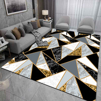 Tapis et Moquettes de Salon en Velours Fleur de Givre Brillant, Fabriqués à la Machine, Imprimés en 3D, Décoratifs et Personnalisés pour Intérieur, Vente en Gros