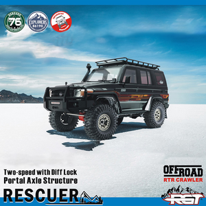 Xe mô hình leo núi điều khiển từ xa điện RGT EX86190 Simulation1/10 RC 4WD, hệ thống RTR 2.4GHZ, chuyển số hai tốc độ - Product Image 5