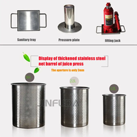 Déshydrateur de pressage de fruits commercial 2024/Machine de pressage à froid de filtre de vin de Date rouge/Machine de déshydratation manuelle de pressage de vin de raisin