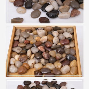 Chi phí hiệu quả lát Trắng sông đá đầy màu sắc vườn trang trí nhà đá - Product Image 2