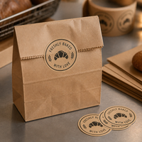 Autocollants personnalisés pour couvercles de gobelets de boissons, étiquettes de fermeture avec logo, emballages pour boissons à emporter, noms de commandes