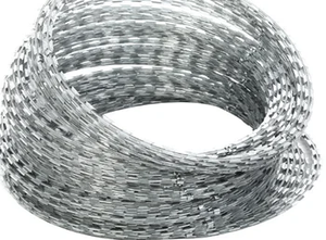 <b>Garden</b> Farm Enhanced Safety High Quality Standard Size Airport Razor Barbed <b>Wire</b> Coil Iron <b>Wire</b> Galvanized Anti-Climbing Hot - Product Image 6