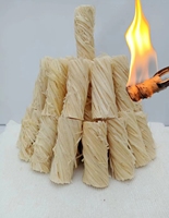 5*2 cocok untuk perapian dapur barbekyu api lubang api perlindungan lingkungan alami kawat kayu pemadam kebakaran