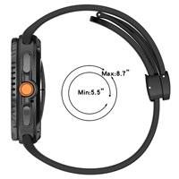 Nouveau bracelet de montre en silicone à bouton magnétique pour Samsung Galaxy Watch 8, bracelet en silicone souple pour Galaxy Watch 8 Classic, bracelet de montre
