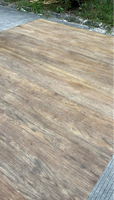 Carrelage flexible en porcelaine imitation bois MCM modifié, antidérapant et résistant aux acides, pour salon