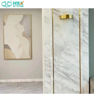 HZX Premium greco Volakas lastra di <span class=keywords><strong>marmo</strong></span> bianco <span class=keywords><strong>per</strong></span> bagno cucina rivestimento della parete <span class=keywords><strong>pavimenti</strong></span> <span class=keywords><strong>per</strong></span> scale <span class=keywords><strong>per</strong></span> interni - Product Image 2