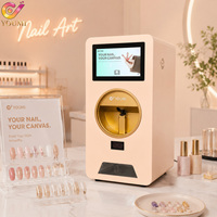 Imprimante 3D automatique pour ongles à pulvérisation d'encre ultra-fine, machine d'impression DIY pour ongles avec rendu des couleurs vibrantes pour les centres commerciaux
